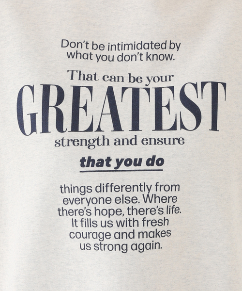 B.C STOCK（ベーセーストック）の「ロゴプリントスウェット（スウェット・レディース・ライトグレー・FREE）」の12枚目の写真