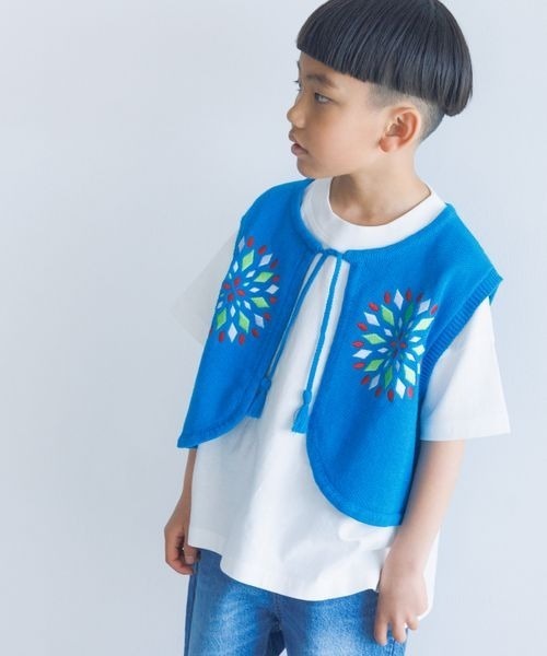 LOWRYS FARM（ローリーズファーム）の「シシュウニットベスト