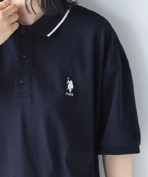 U.S. POLO ASSN. /ユーエスポロアッスン 別注 ワンポイント刺繍 半袖ポロシャツ