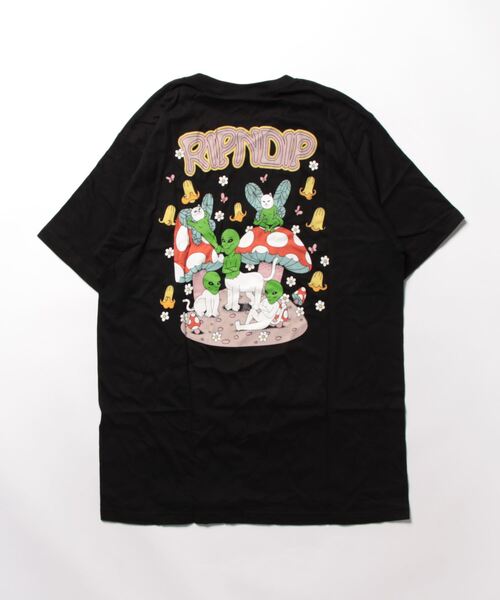 RIPNDIP（リップンディップ）の「【RIPNDIP】BEST WISHES TEE（Tシャツ/カットソー・レディース・ブラック・LARGE/MEDIUM）」の2枚目の写真
