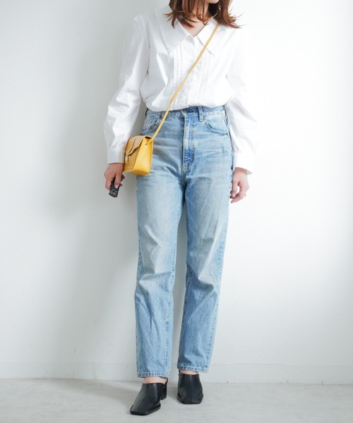 Fabby fabby（ファビィーファビィー）の「プレーンスクエアサボミュールサンダル（サンダル・レディース・ブラック/オフホワイト/ライトベージュ・MEDIUM/SMALL/LARGE）」の6枚目の写真