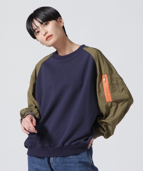 Risley（リズレー）の「Risley/リズレー/ミリタリースウェット