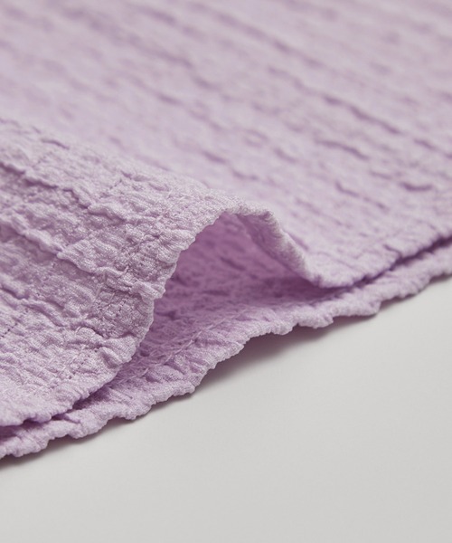 ROPE' PICNIC（ロペピクニック）の「【WEB限定】2WAY/カットジャカードTシャツ（Tシャツ/カットソー・レディース・オフホワイト/ブラック/ブルー/ラベンダー・38）」の16枚目の写真