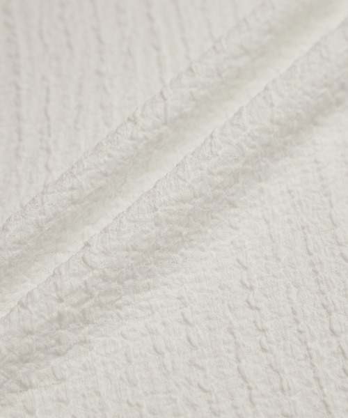 ROPE' PICNIC（ロペピクニック）の「【WEB限定】2WAY/カットジャカードTシャツ（Tシャツ/カットソー・レディース・オフホワイト/ブラック/ブルー/ラベンダー・38）」の20枚目の写真