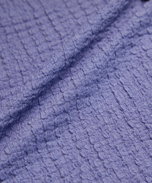 ROPE' PICNIC（ロペピクニック）の「【WEB限定】2WAY/カットジャカードTシャツ（Tシャツ/カットソー・レディース・オフホワイト/ブラック/ブルー/ラベンダー・38）」の12枚目の写真