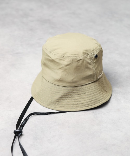 WILD THINGS(ワイルドシングス)の「【WILD THINGS】 SUPPLEX NYLON HAT(ハット・レディース・ブラック/ベージュ/ブルー/グリーン・FREE)」の3枚目の写真
