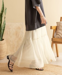 LOWRYS FARM | シアーボリュームスカート　196374(スカート)
