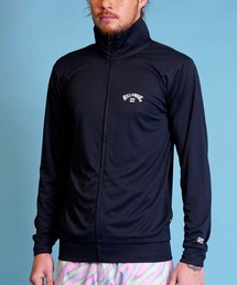BILLABONG（ビラボン）の「BILLABONG/ビラボン ハイネック/ワンポイント UVケア ジップパーカー/ラッシュガード BD011-869（ラッシュガード・キッズ）」