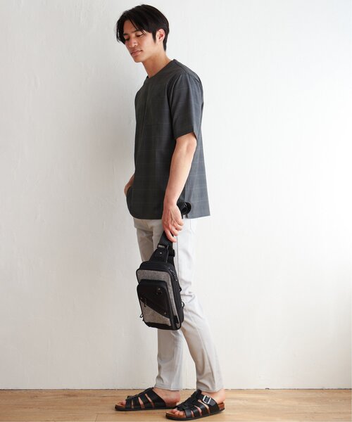 ikka(イッカ)の「【イージーケア/接触冷感】SARAT リラックスシャツT【速乾/UVカット】(Tシャツ/カットソー・メンズ・ベージュ/ネイビー/グレー/その他1・S/M/L/XL)」の14枚目の写真
