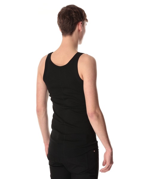ATTACHMENT（アタッチメント）の「スビンコットン リブ タンクトップ / SVIN CO RIB TANK TOP（タンクトップ・メンズ・ホワイト/グレー/ブラック・2/3/1）」の6枚目の写真
