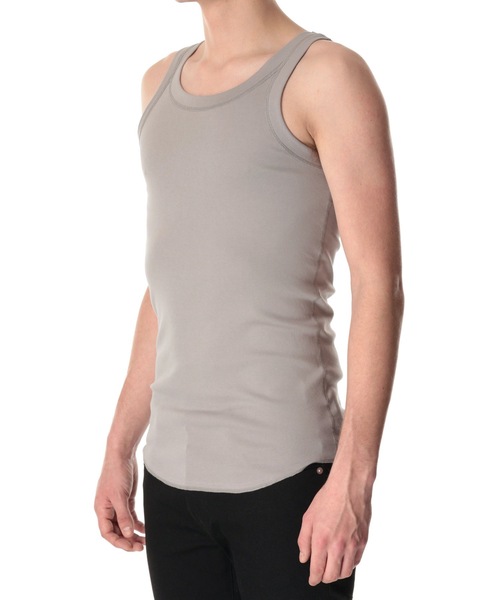 ATTACHMENT（アタッチメント）の「スビンコットン リブ タンクトップ / SVIN CO RIB TANK TOP（タンクトップ・メンズ・ホワイト/グレー/ブラック・2/3/1）」の12枚目の写真