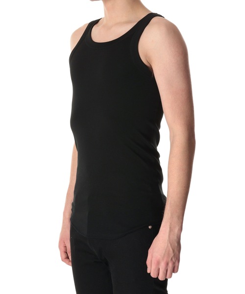 ATTACHMENT（アタッチメント）の「スビンコットン リブ タンクトップ / SVIN CO RIB TANK TOP（タンクトップ・メンズ・ホワイト/グレー/ブラック・2/3/1）」の11枚目の写真