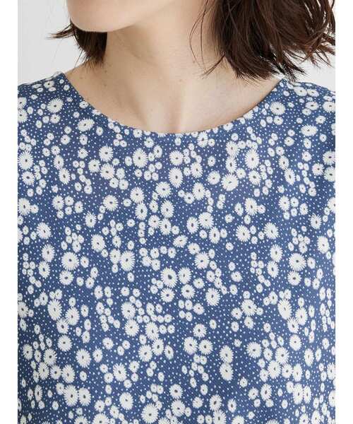 RAY CASSIN FAVORI（レイカズンフェバリ）の「・RAY　CASSIN　フラワーptナローワンピース（ワンピース・レディース・ブラック/ブルー/オレンジ・FREE）」の20枚目の写真