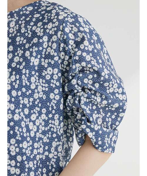 RAY CASSIN FAVORI（レイカズンフェバリ）の「・RAY　CASSIN　フラワーptナローワンピース（ワンピース・レディース・ブラック/ブルー/オレンジ・FREE）」の21枚目の写真