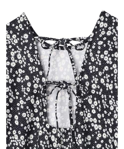 RAY CASSIN FAVORI（レイカズンフェバリ）の「・RAY　CASSIN　フラワーptナローワンピース（ワンピース・レディース・ブラック/ブルー/オレンジ・FREE）」の11枚目の写真