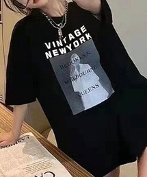 プリントBIGTシャツ ロゴ