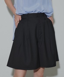 Aunt Marie's | タックフレアショートパンツ(その他パンツ)