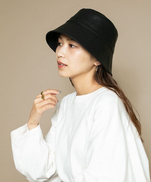 KBF(ケイビーエフ)の「ハット(ハット・レディース・ブラック・ONE)」の2枚目の写真