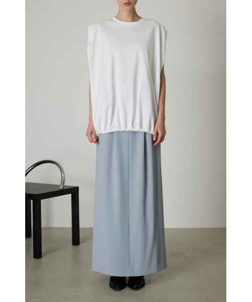 RIM.ARK リムアーク 25AW Drawstring big tops ドロースウィングビッグトップス 460IAS30-0581 ホワイト F RIM.ARK | Drawstring big tops (SHIRTS & BLOUSES ) |RIM.ARK ONLINE