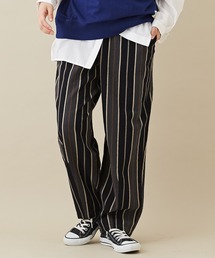 CUBE SUGAR | ドビーストライプイージーコクーンパンツ(その他パンツ)