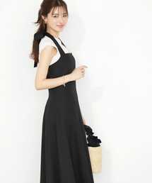 PROPORTION BODY DRESSING | ホルターネックジャンスカ / 1213240505(ワンピース)