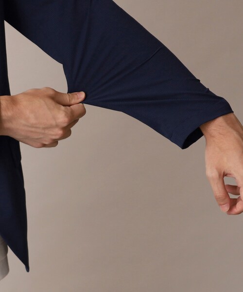 THE SHOP TK (ザ ショップ ティーケー )の「◆【セットアップ対応可/2WAYストレッチ】エアドットテーラードジャケット(テーラードジャケット・メンズ・ブラック/ネイビー・02/03/04)」の13枚目の写真