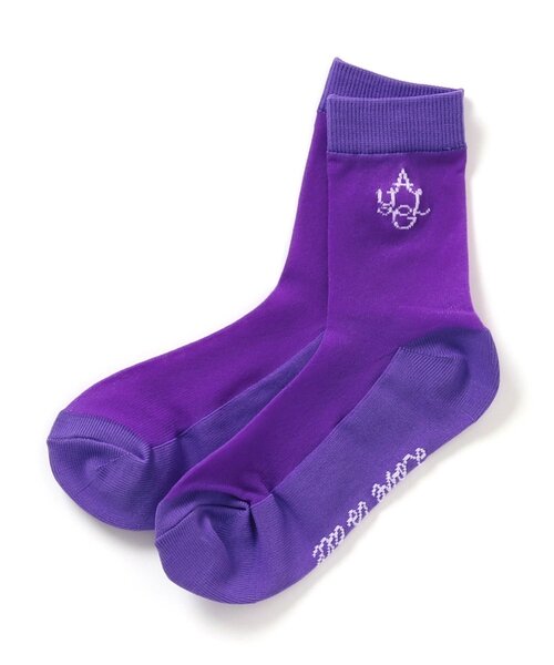 algy（アルジー）の「ポップカラーシースルークルーソックス（ソックス/靴下・キッズ・パープル/オレンジ/グリーン/ピンク/サックスブルー・21/24）」の15枚目の写真