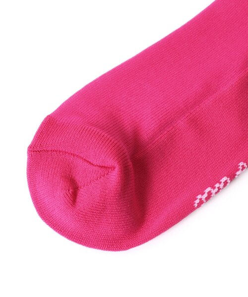 algy（アルジー）の「ポップカラーシースルークルーソックス（ソックス/靴下・キッズ・パープル/オレンジ/グリーン/ピンク/サックスブルー・21/24）」の18枚目の写真