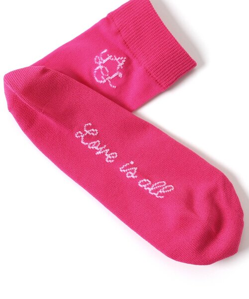 algy（アルジー）の「ポップカラーシースルークルーソックス（ソックス/靴下・キッズ・パープル/オレンジ/グリーン/ピンク/サックスブルー・21/24）」の19枚目の写真