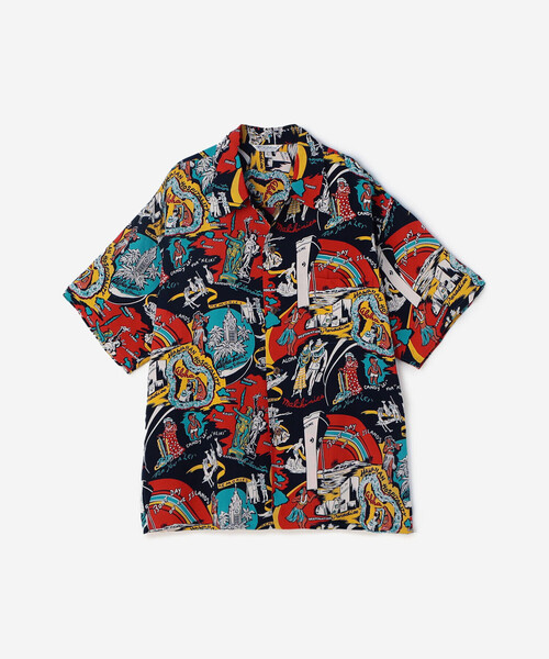 SUN SURF(サンサーフ)の「SUN SURF SP | 半袖ハワイアンシャツ KILOHANA "HAWAIIAN HOSPITALITY" MEN(シャツ/ブラウス・メンズ・ブルー系その他5/ベージュ系その他・L/XL)」の13枚目の写真