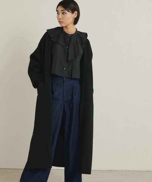 ear PAPILLONNER（イアパピヨネ）の「デニムワイドパンツ【SUM1 STYLE（スミ スタイル）】（デニムパンツ・レディース・インディゴブルー・FREE）」の14枚目の写真