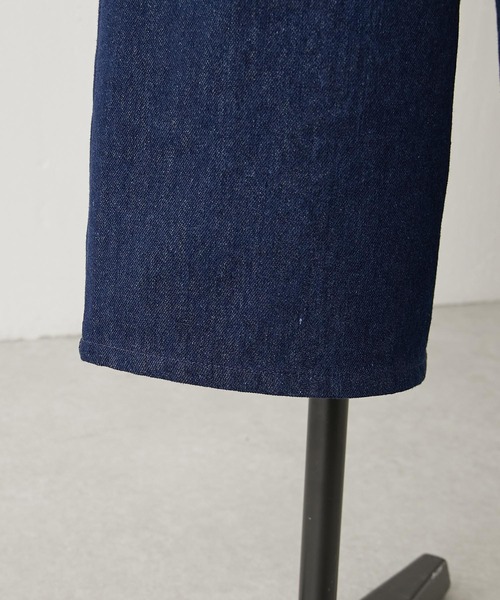 ear PAPILLONNER（イアパピヨネ）の「デニムワイドパンツ【SUM1 STYLE（スミ スタイル）】（デニムパンツ・レディース・インディゴブルー・FREE）」の18枚目の写真