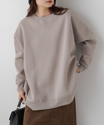 【2023AW・WEB限定カラーあり】裏起毛チュニックプルオーバー