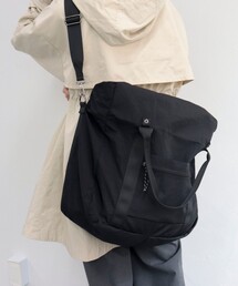 fredy emue | パッカブルナイロンボストンバッグ(トートバッグ)