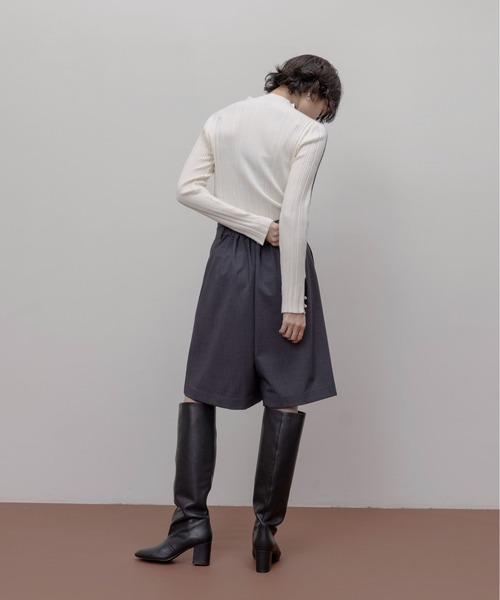 配色ラインランダムリブニット Eimee Law│Eimee Law & LHELBIE 公式