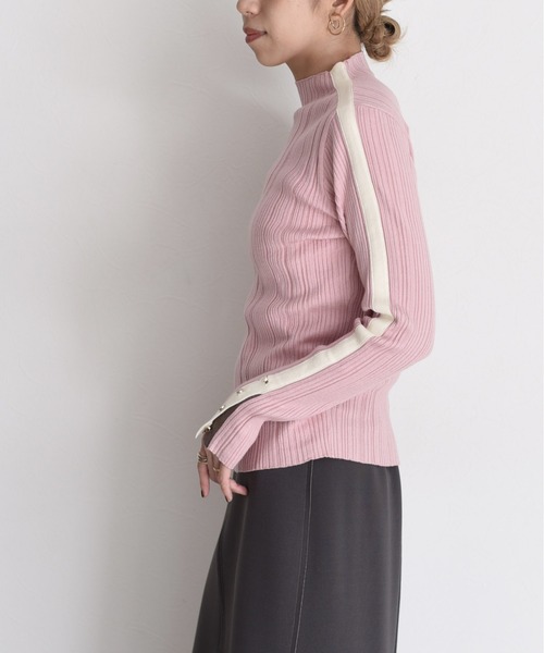 配色ラインランダムリブニット Eimee Law│Eimee Law & LHELBIE 公式