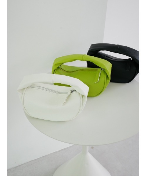 TRUNC（トランクエイティーエイト）の「Round Mini Chain Bag（ショルダーバッグ・レディース・グリーン/ブラック/アイボリー・FREE）」の14枚目の写真