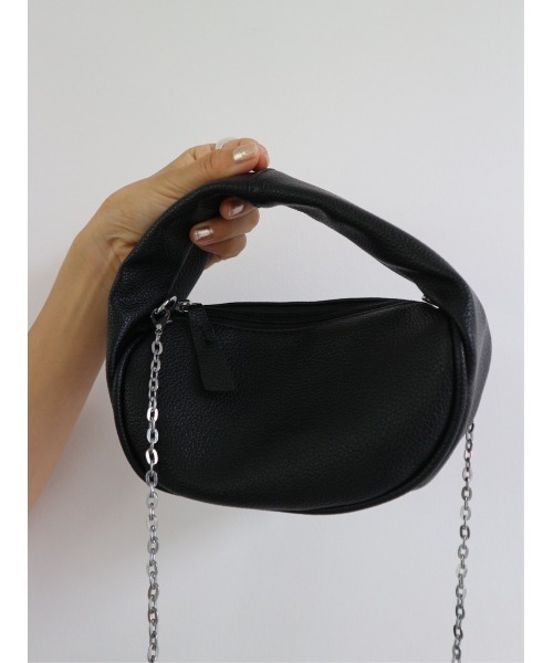 TRUNC（トランクエイティーエイト）の「Round Mini Chain Bag（ショルダーバッグ・レディース・グリーン/ブラック/アイボリー・FREE）」の17枚目の写真