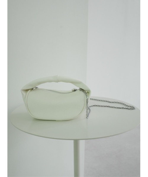 TRUNC（トランクエイティーエイト）の「Round Mini Chain Bag（ショルダーバッグ・レディース・グリーン/ブラック/アイボリー・FREE）」の15枚目の写真