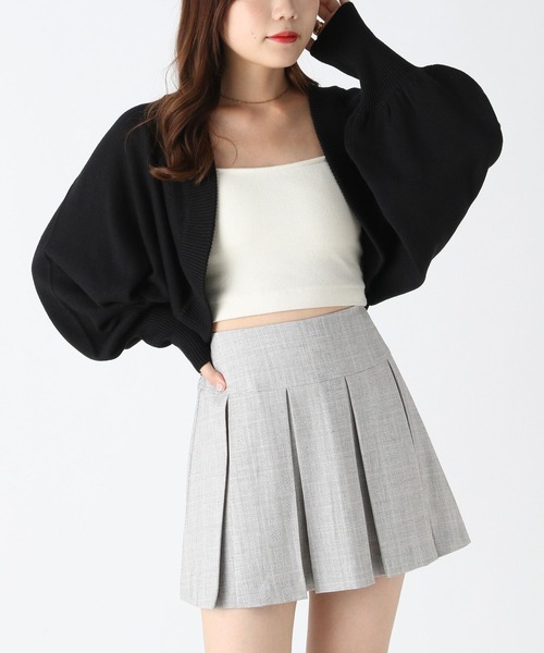 Heather（ヘザー）の「シンプルボレロカーディガン 973213