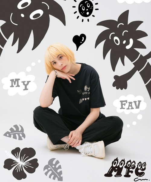 Chocomoo(チョコムー)の「chocomoo x MFC STORE TYPE 1 S/S TEE(Tシャツ/カットソー・メンズ・ホワイト/スミクロ・XL/M/XXL/L/S)」の1枚目の写真
