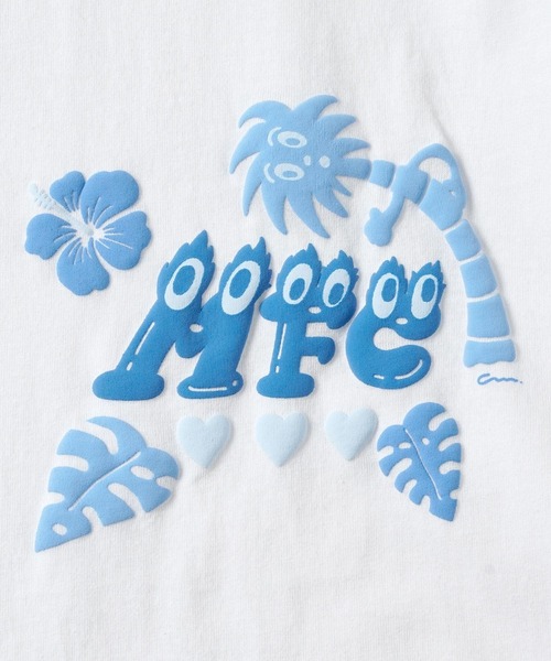 Chocomoo(チョコムー)の「chocomoo x MFC STORE TYPE 1 S/S TEE(Tシャツ/カットソー・メンズ・ホワイト/スミクロ・XL/M/XXL/L/S)」の8枚目の写真