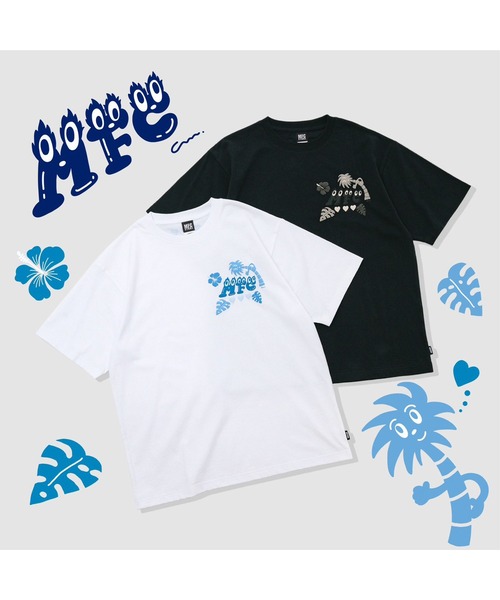 Chocomoo(チョコムー)の「chocomoo x MFC STORE TYPE 1 S/S TEE(Tシャツ/カットソー・メンズ・ホワイト/スミクロ・XL/M/XXL/L/S)」の3枚目の写真
