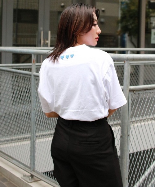 Chocomoo(チョコムー)の「chocomoo x MFC STORE TYPE 1 S/S TEE(Tシャツ/カットソー・メンズ・ホワイト/スミクロ・XL/M/XXL/L/S)」の5枚目の写真
