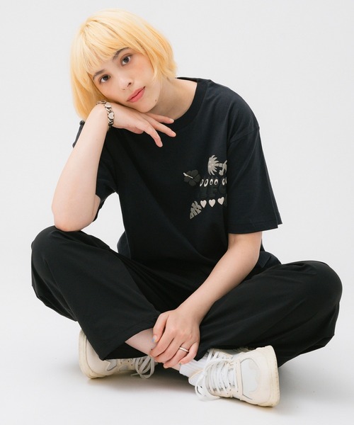 Chocomoo(チョコムー)の「chocomoo x MFC STORE TYPE 1 S/S TEE(Tシャツ/カットソー・メンズ・ホワイト/スミクロ・XL/M/XXL/L/S)」の17枚目の写真