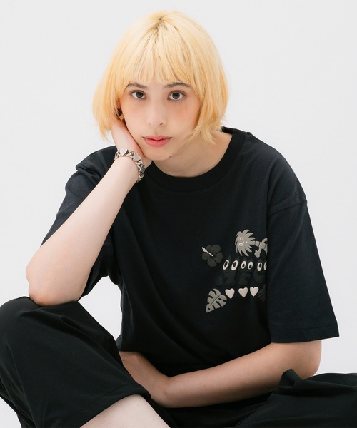 Chocomoo(チョコムー)の「chocomoo x MFC STORE TYPE 1 S/S TEE(Tシャツ/カットソー・メンズ・ホワイト/スミクロ・XL/M/XXL/L/S)」の18枚目の写真
