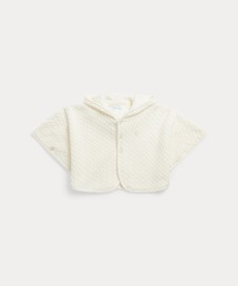 POLO RALPH LAUREN CHILDRENSWEAR（ポロ ラルフ ローレン チルドレンズウェア）の「ケーブルニット ウール フーデッド ポンチョ（ポンチョ）」