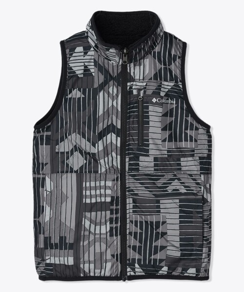 Columbia(コロンビア)の「【KIDS】ハカタイリバーシブルベスト(ベスト・キッズ・ベージュ/ピンク/ブラック・XXS/L/XS/M/S)」の5枚目の写真