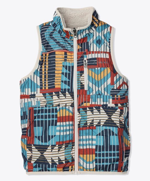 Columbia(コロンビア)の「【KIDS】ハカタイリバーシブルベスト(ベスト・キッズ・ベージュ/ピンク/ブラック・XXS/L/XS/M/S)」の17枚目の写真