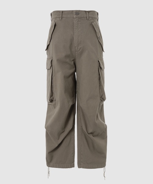 DIGAWEL（ディガウェル）の「Field cargo pants (garment dye)（カーゴ